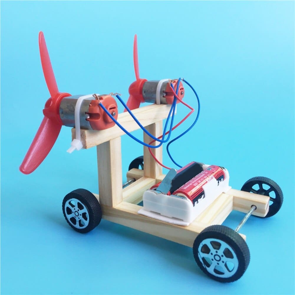 DIY Assembly Electric Racing Car Toy for Kids