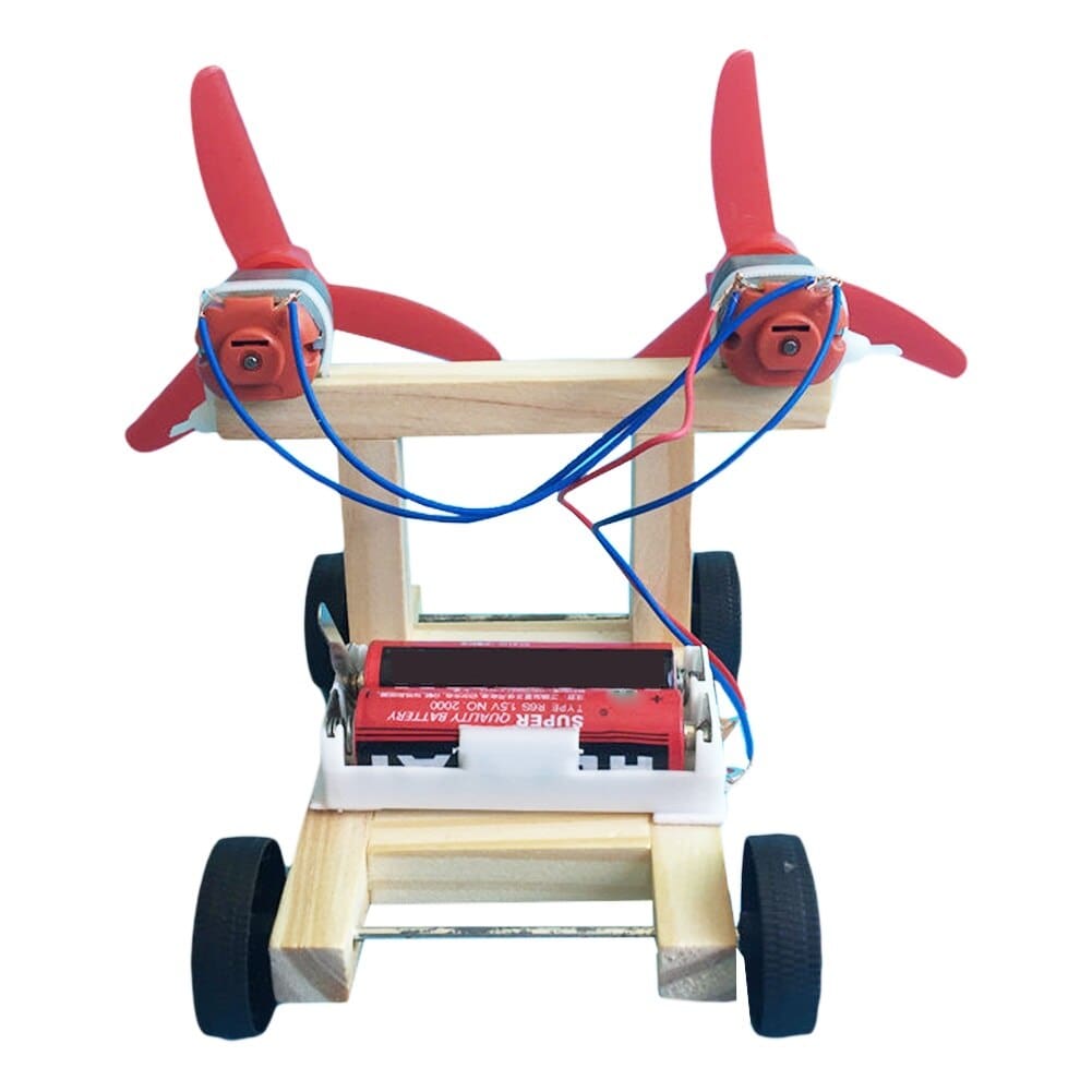 DIY Assembly Electric Racing Car Toy for Kids