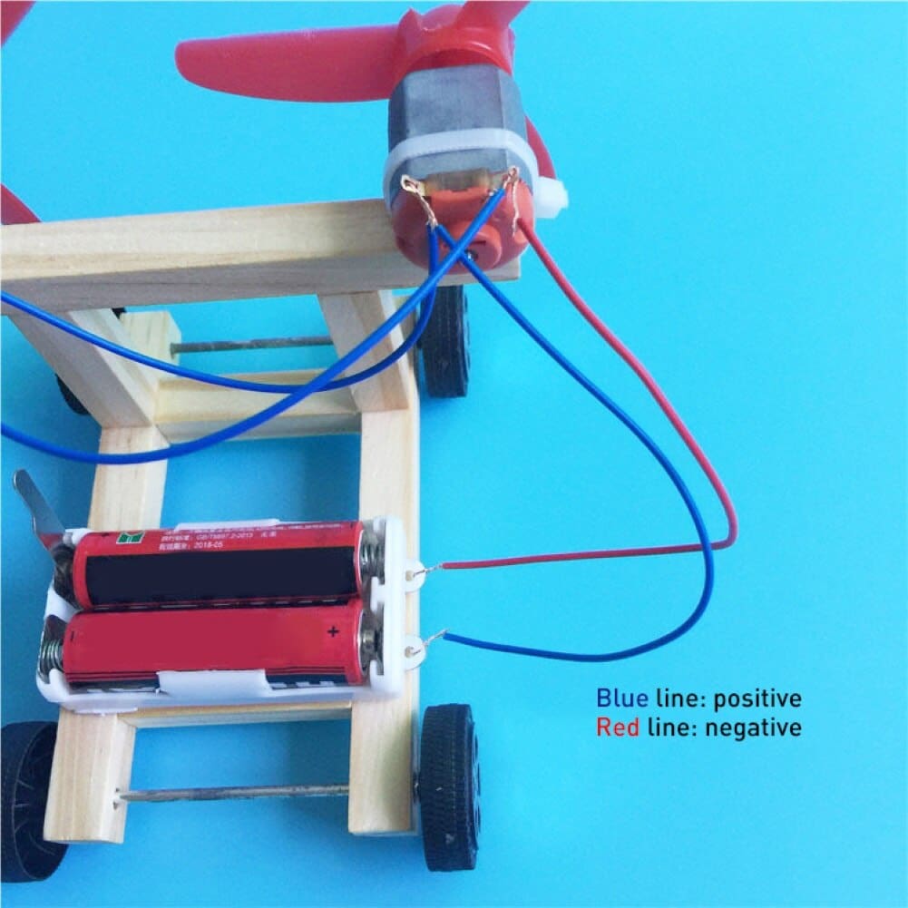 DIY Assembly Electric Racing Car Toy for Kids