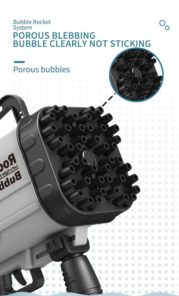 Electric Soap Bubble Gun Machine Toy for Children