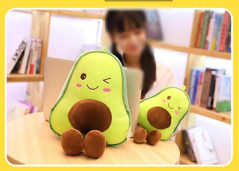 Cute Avocado Plush Pillow Toy