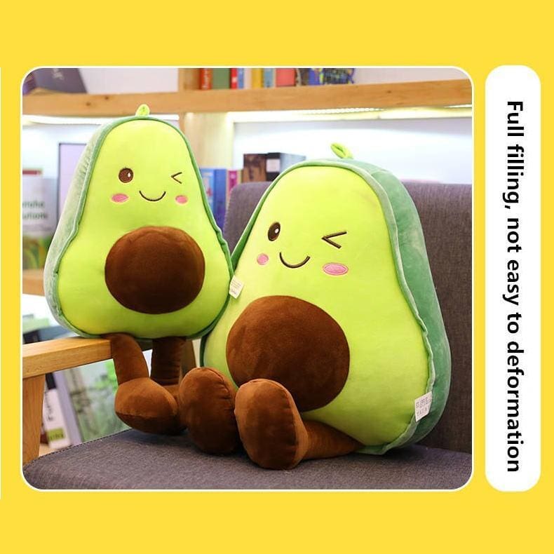 Cute Avocado Plush Pillow Toy