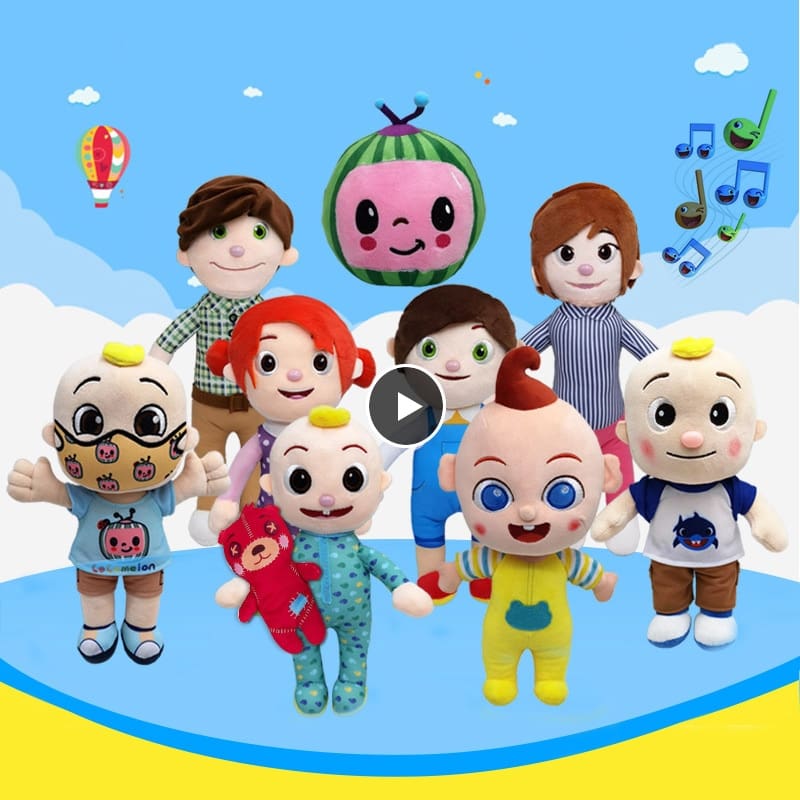 Cocomelon Toys Plush JJ Dolls For Baby and Kids
