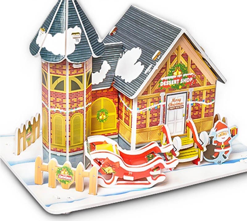 3D Jigsaw Puzzle Dream Dollhouse Gift Toy for Kids