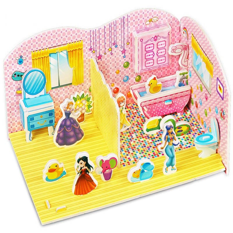 3D Jigsaw Puzzle Dream Dollhouse Gift Toy for Kids