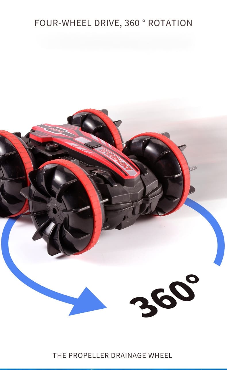 Newest High-tech 2.4G Amphibious RC Car Toy for Boy and Adult