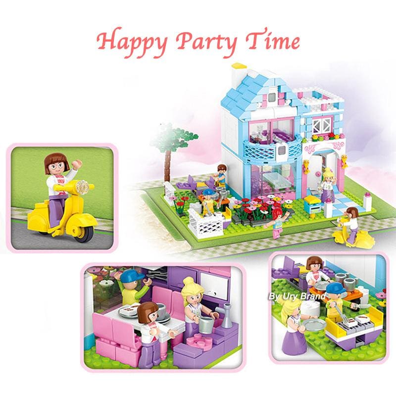 House Building Blocks Toys for Kids Ideal for a Gift
