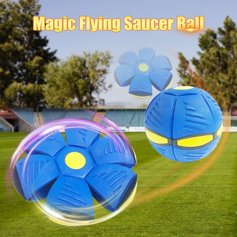 Magic Flying Ball Toy Gift With Led Light For Children