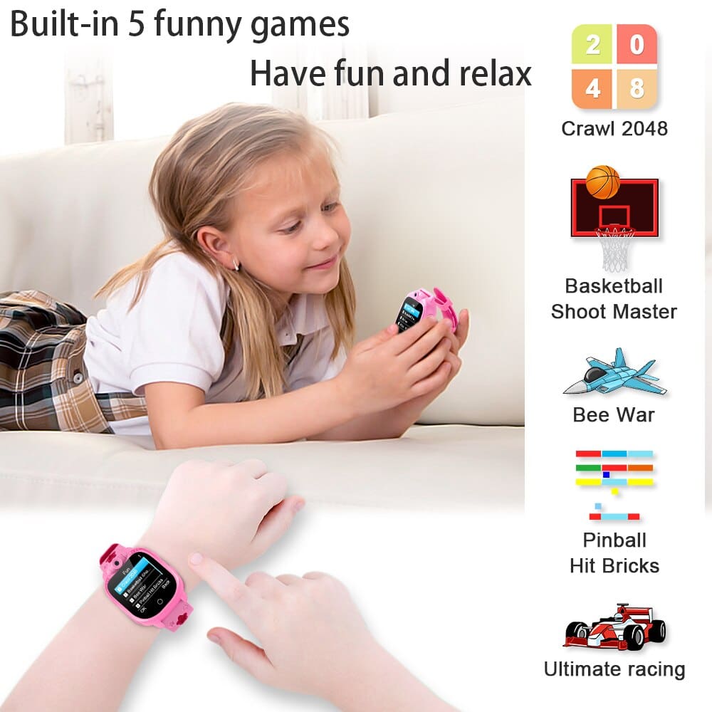 PROGRACE Kids SmartWatch Gift Toy with Camera