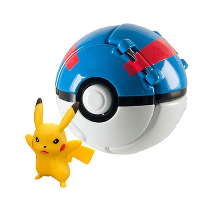 Pokeball Toy with Pokemon Inside Gift for Kids