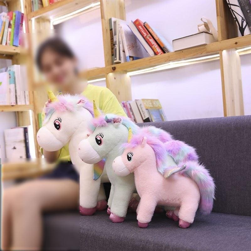 Glowing Wings Unicorn Plush Toys