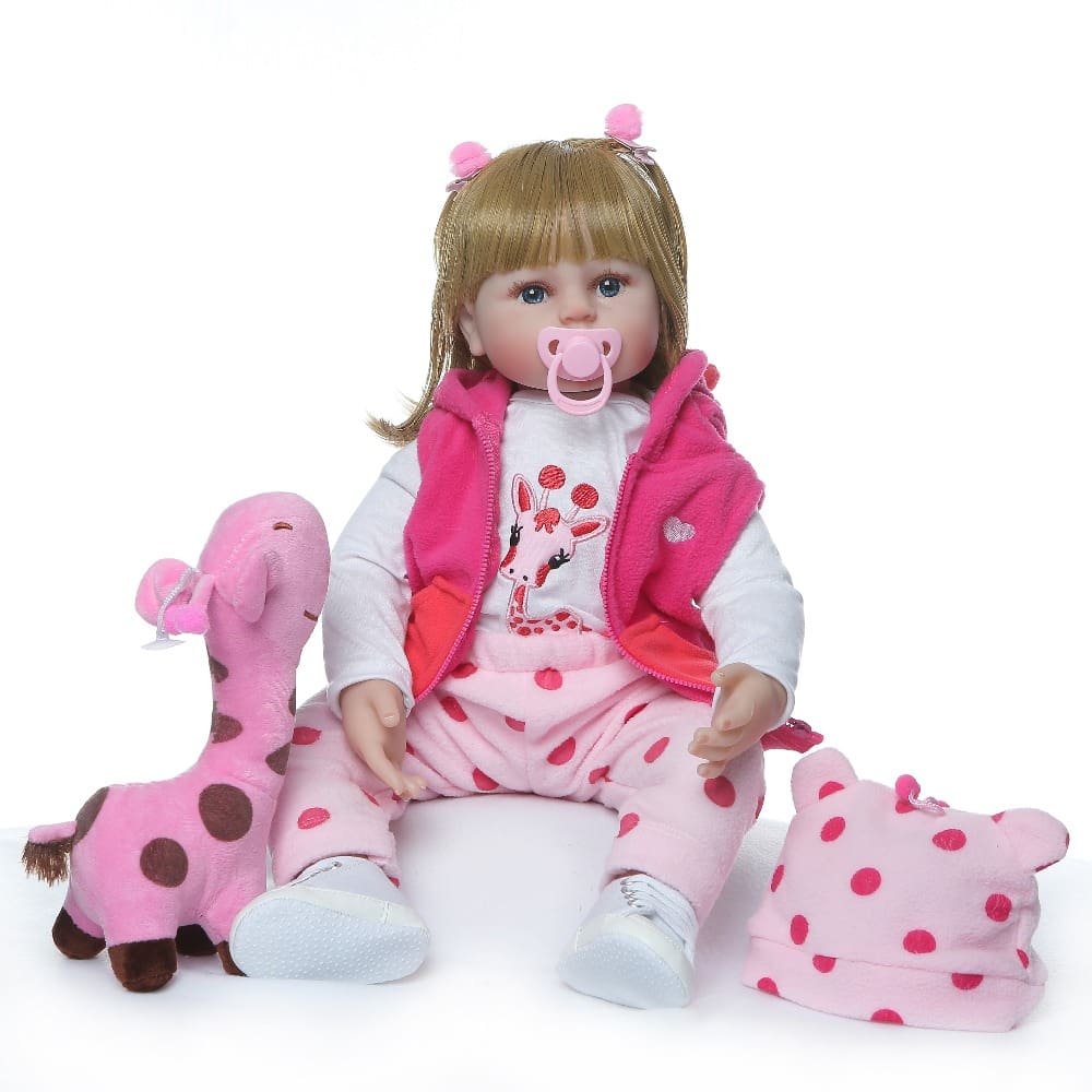 Silicone Bebes Reborn Doll Toy for Girls