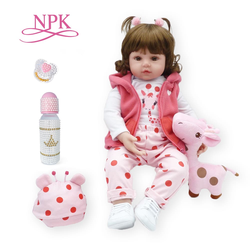 Silicone Bebes Reborn Doll Toy for Girls