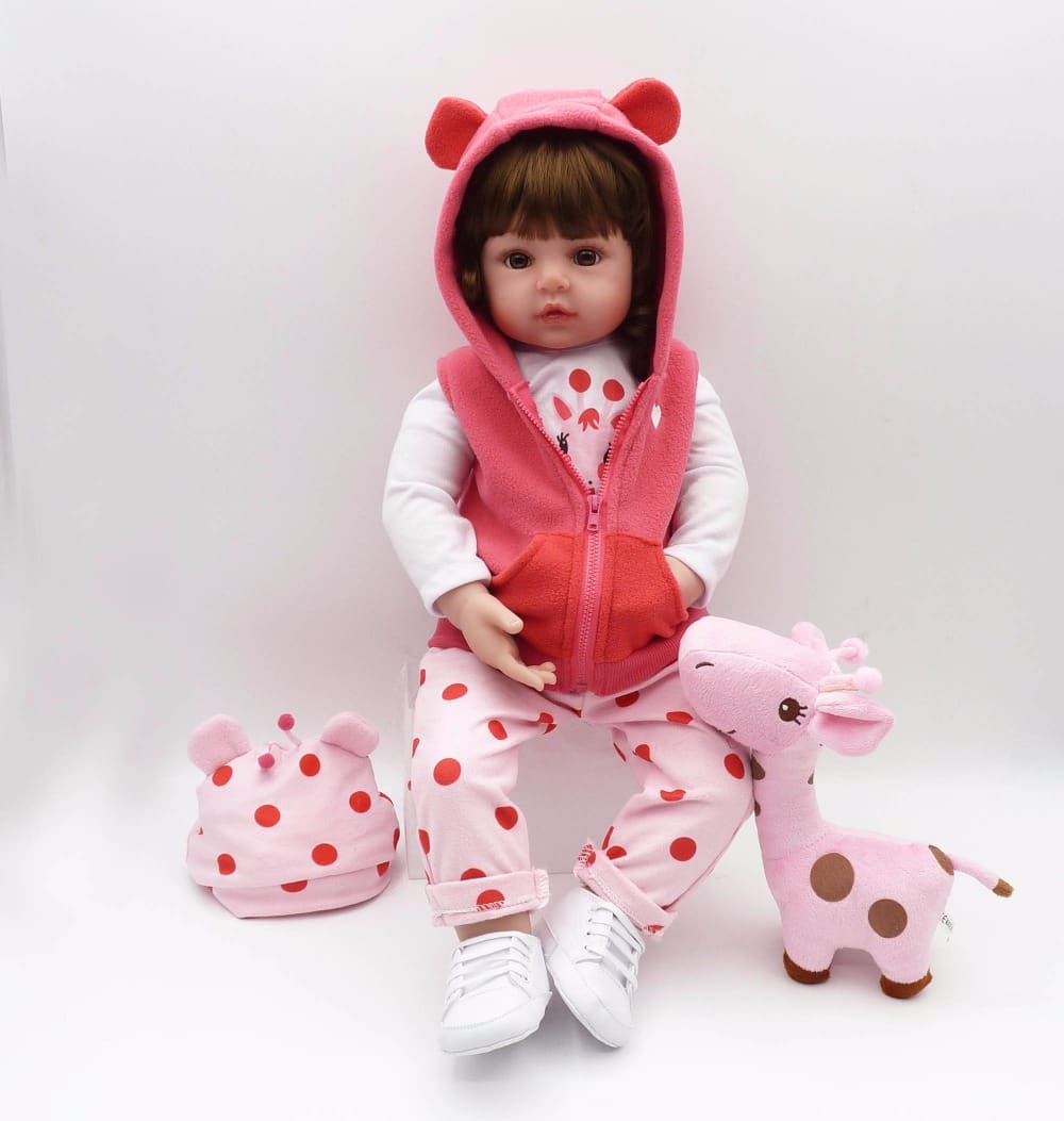 Silicone Bebes Reborn Doll Toy for Girls