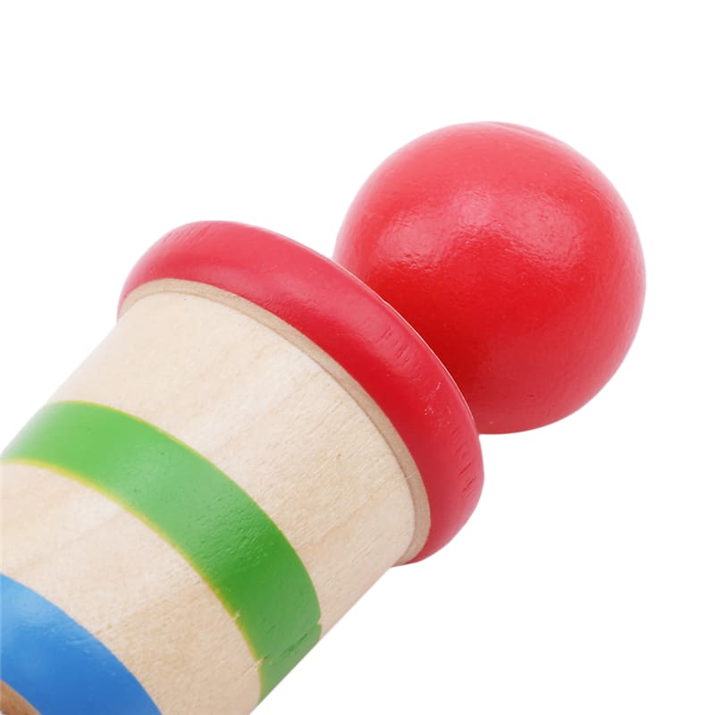 Funny Safe Simple Wooden Bilboquet Cup Games