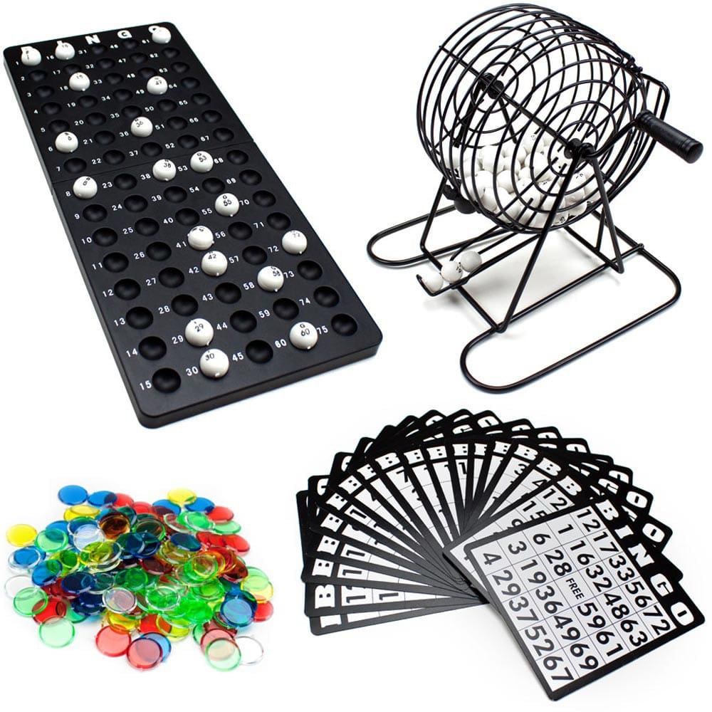 Portable Bingo Game Machine Set