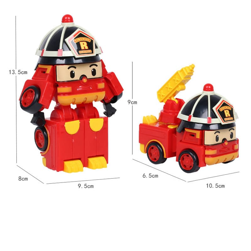 Silverlit Robocar Korea Robot Kids Toys Transformation Anime Action Figure Poli Toys For Children Playmobil Juguetes