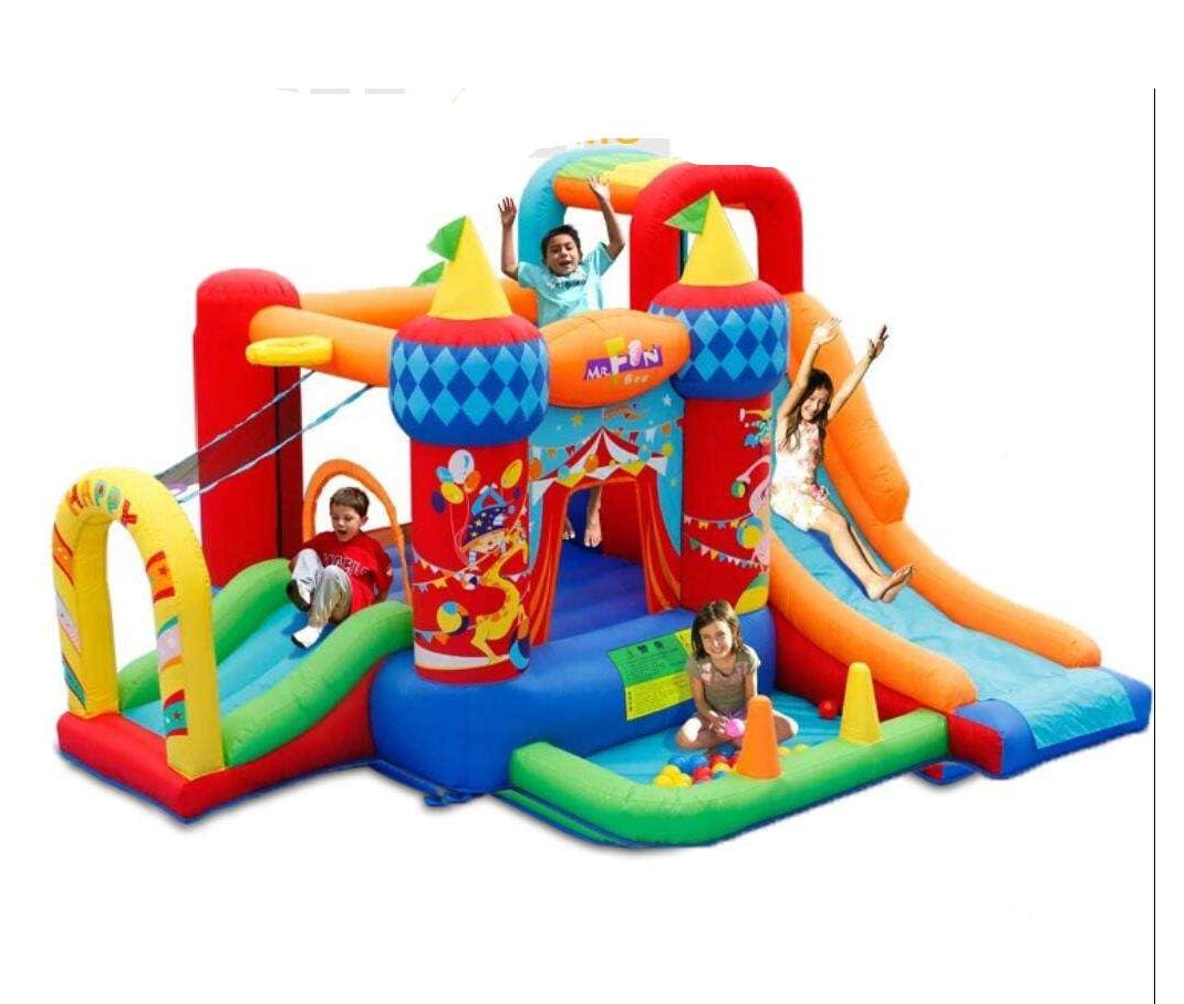 Inflatable Bouncy Castle outdoor playhouse for kids - GYOBY TOYS