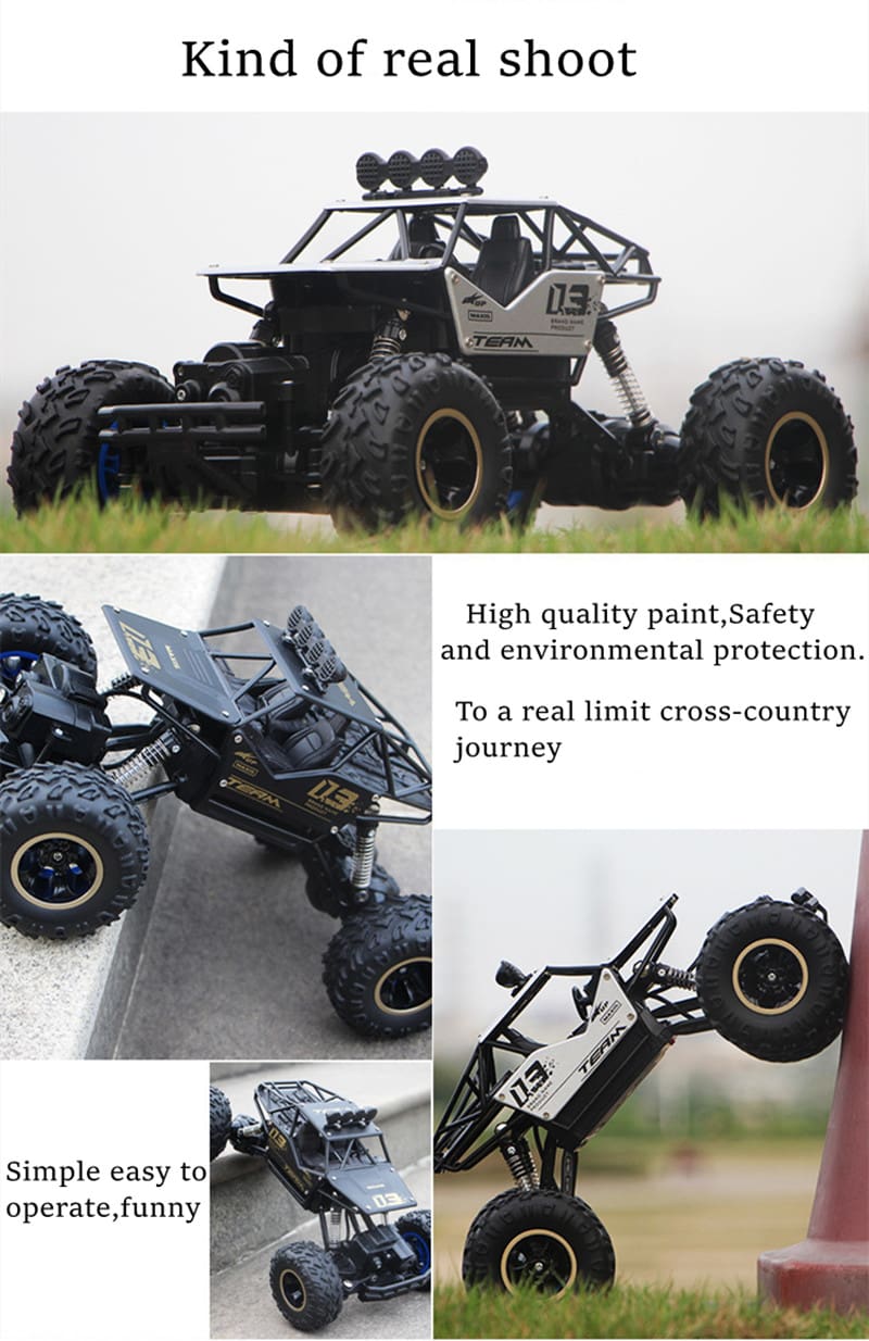 1:12 4WD 2.4G RC Car Off-Road Toys For Kids Adults