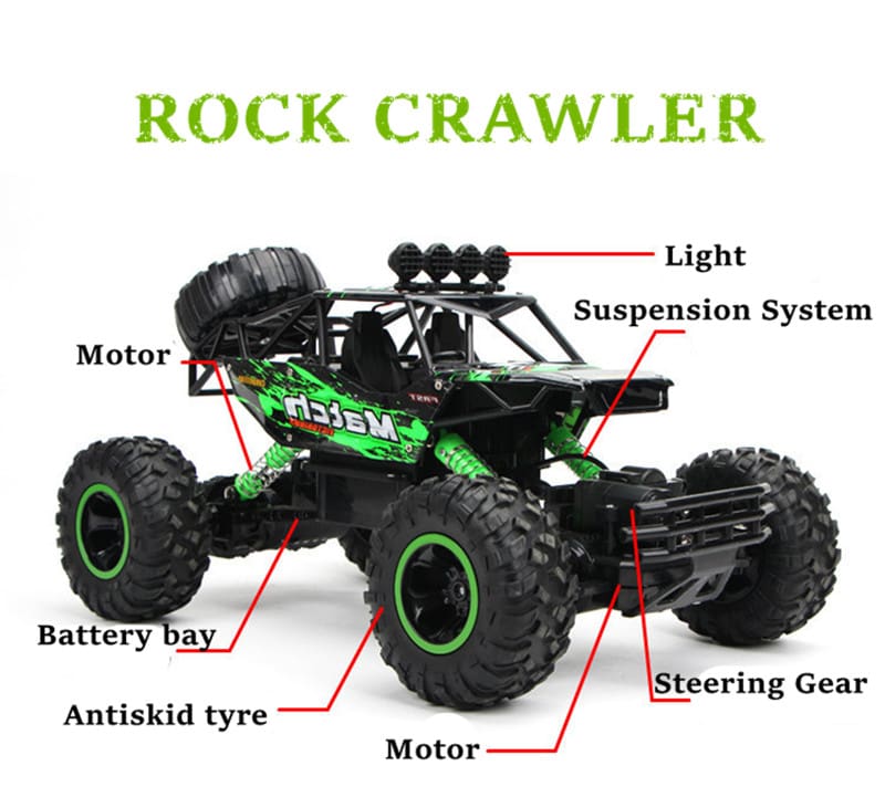 1:12 4WD 2.4G RC Car Off-Road Toys For Kids Adults