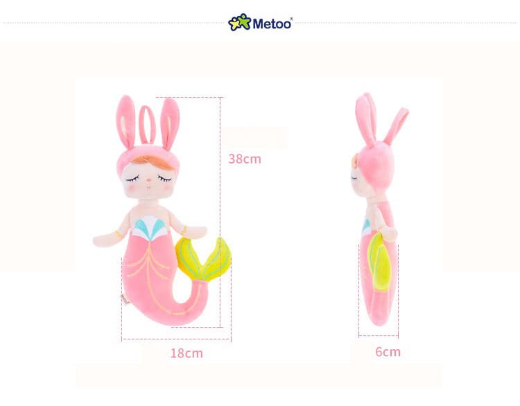 Metoo Angela Rabbit Stuffed Plush Animals Toys