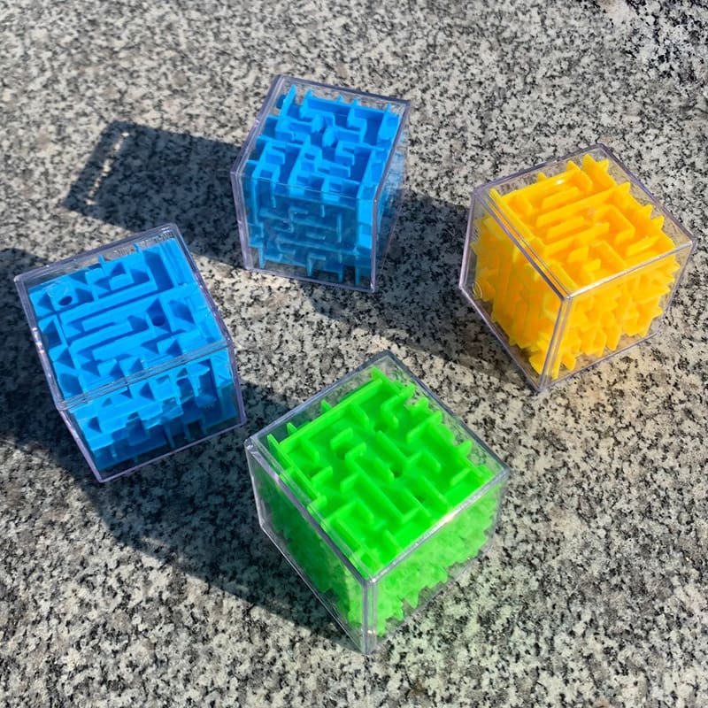 Magic 3D Cube Maze Puzzle Toy for Gift
