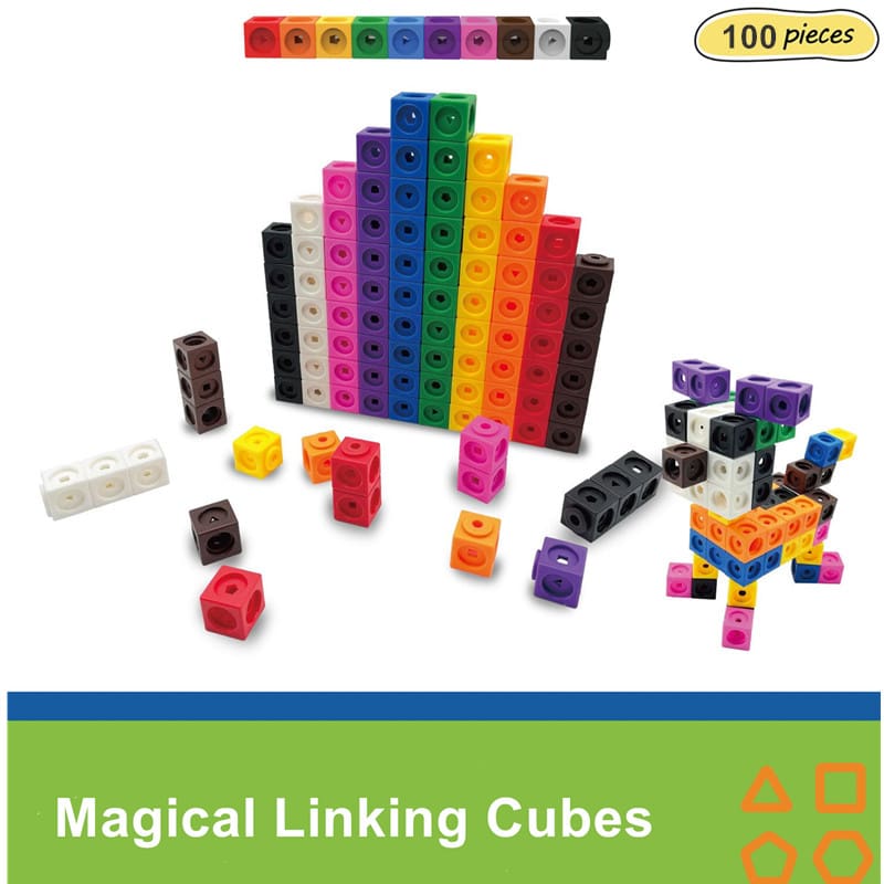 Linking Cube Math Counters for Kids Learning