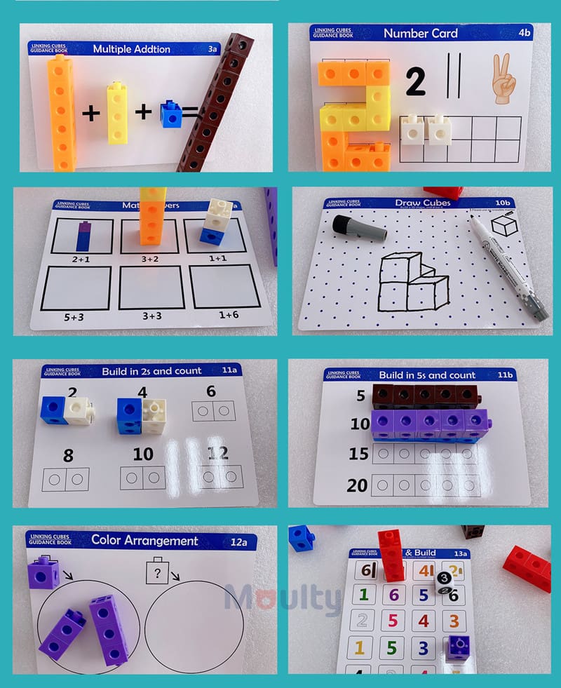 Linking Cube Math Counters for Kids Learning