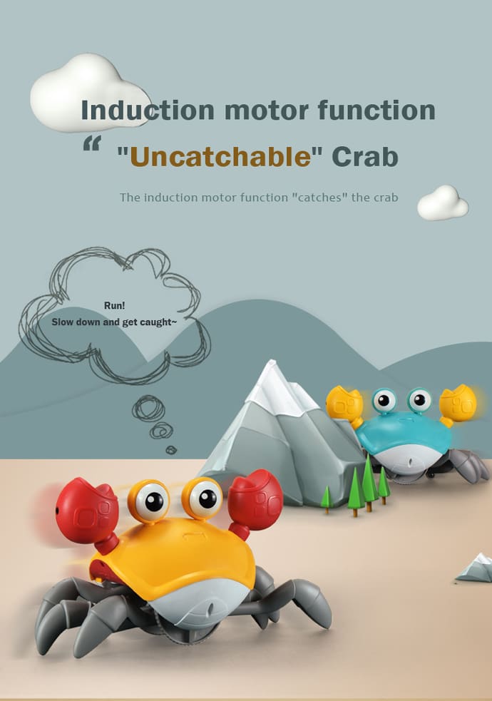 Escape Crab Interactive Toy for Kids