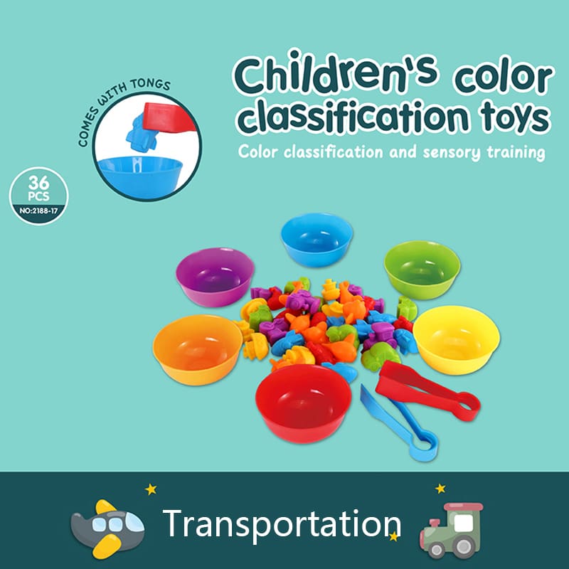 Montessori Color Sorting Toy for Kids