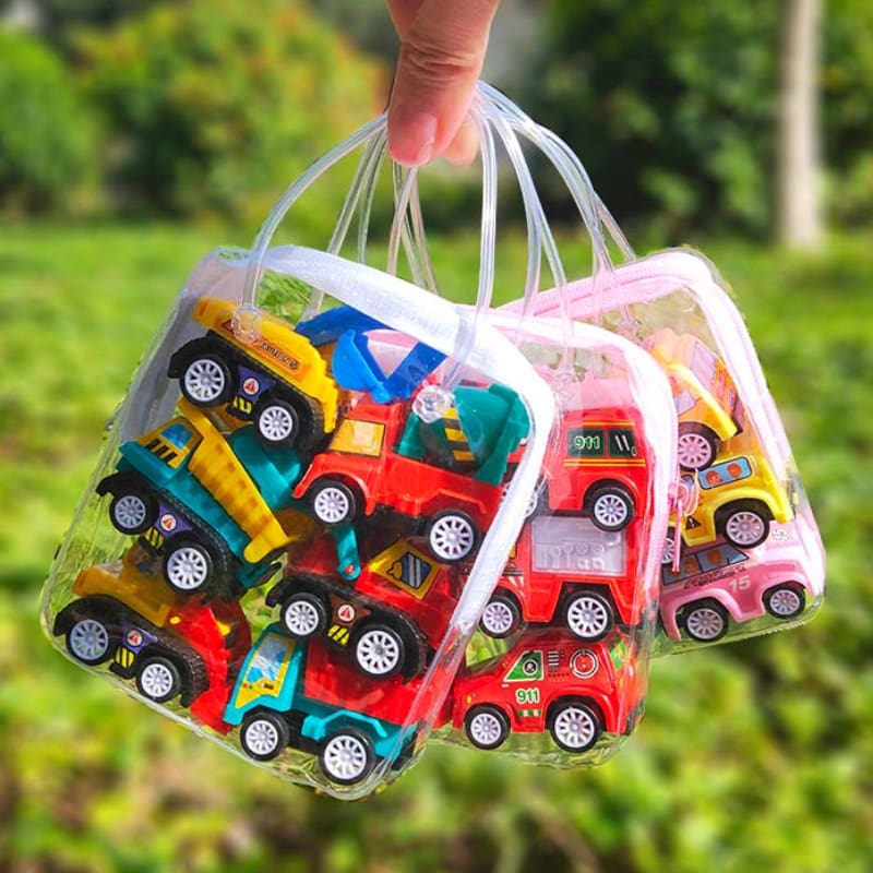 6pcs Model Pull Back Car Toy for Children