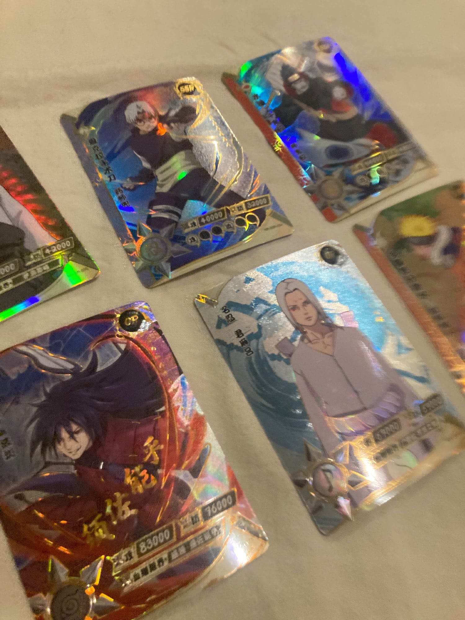 NARUTO Edition Anime Figures Hero Card - GYOBY® TOYS