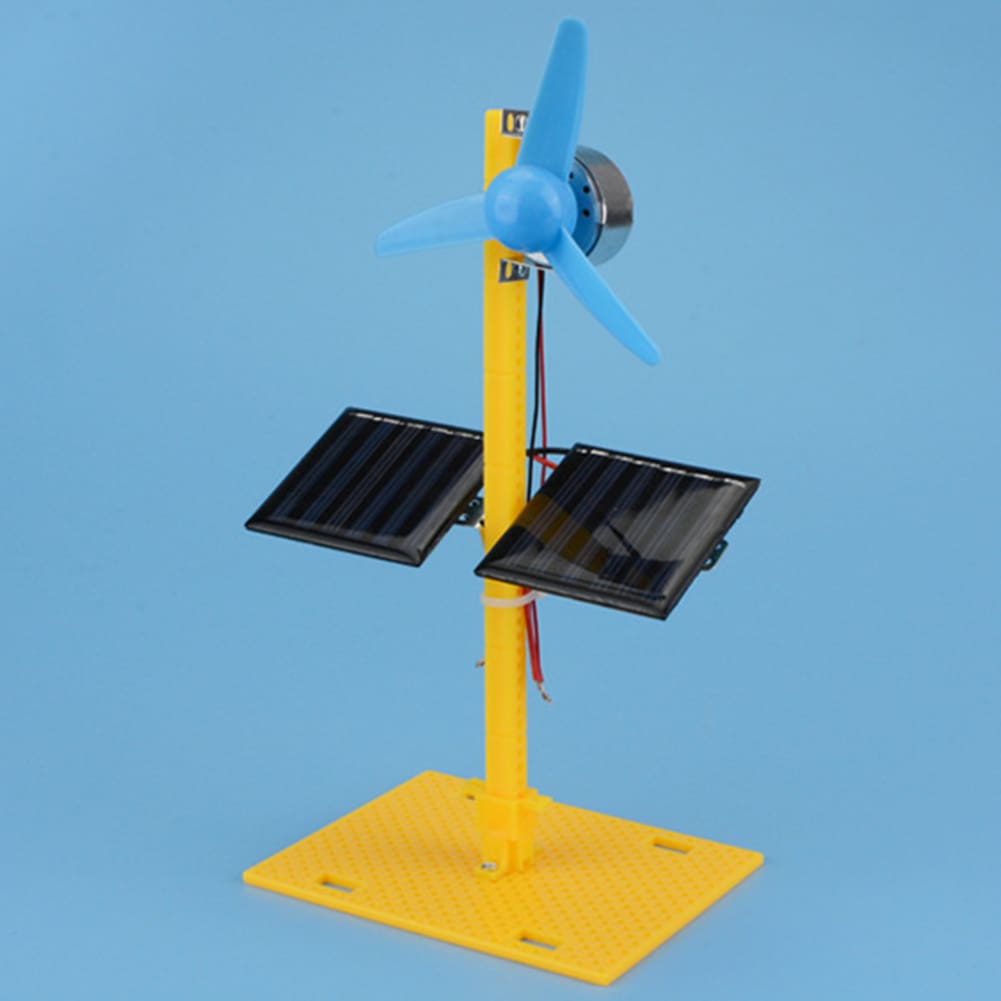DIY Science Experiment Model Kit Solar Fan for Kids