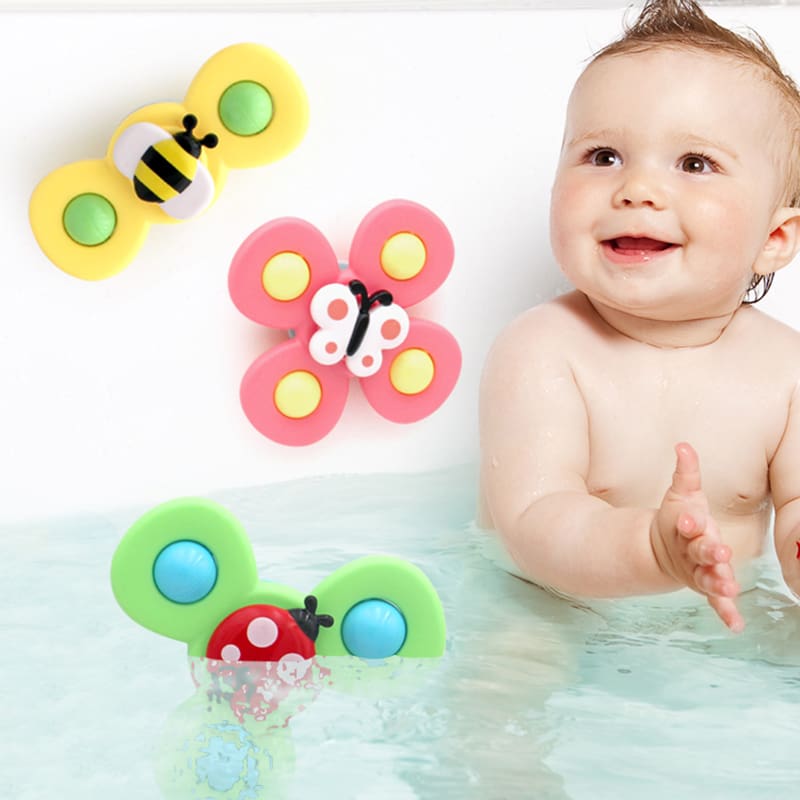 Colorful Cartoon Fidget Spinner Toys For Baby