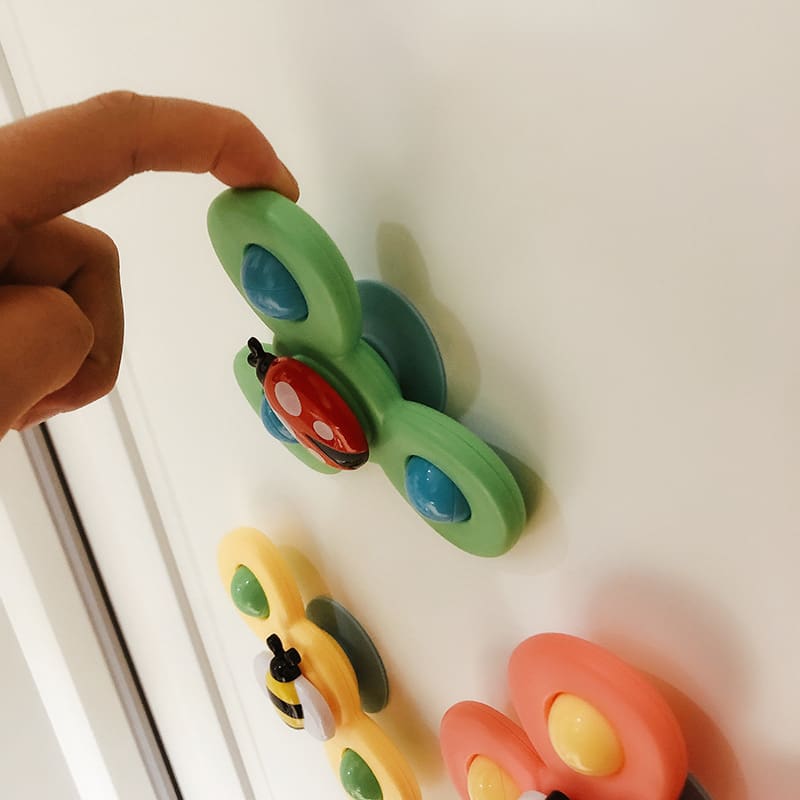 Colorful Cartoon Fidget Spinner Toys For Baby