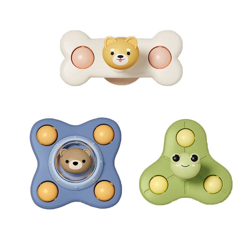 Colorful Cartoon Fidget Spinner Toys For Baby