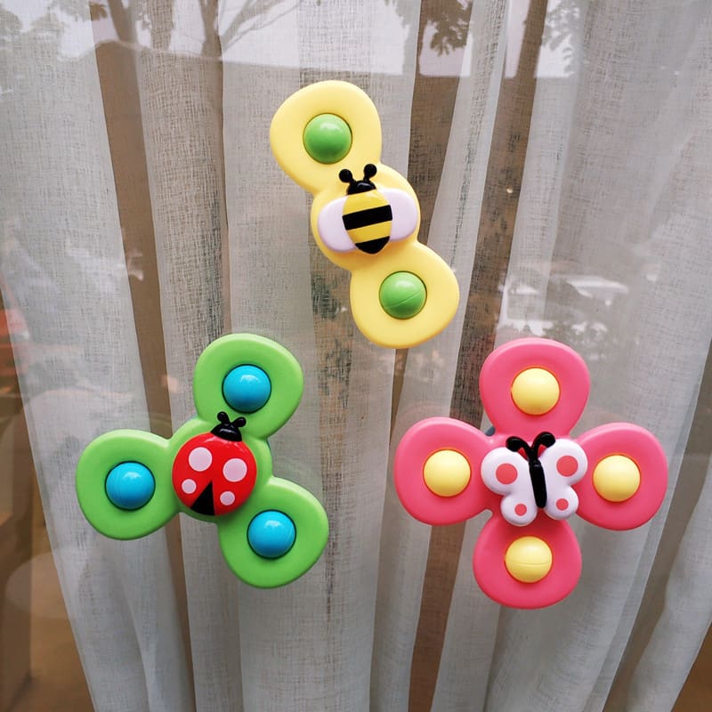 Colorful Cartoon Fidget Spinner Toys For Baby