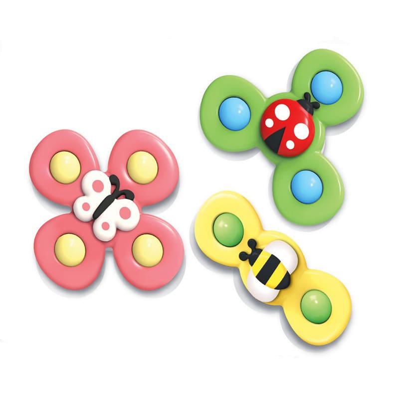 Colorful Cartoon Fidget Spinner Toys For Baby