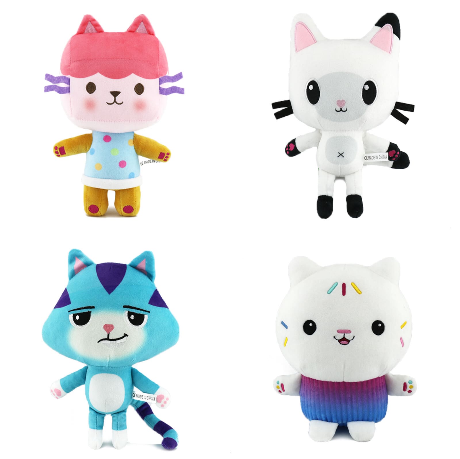 Gabby Dollhouse Toys Plush Set GYOBY TOYS