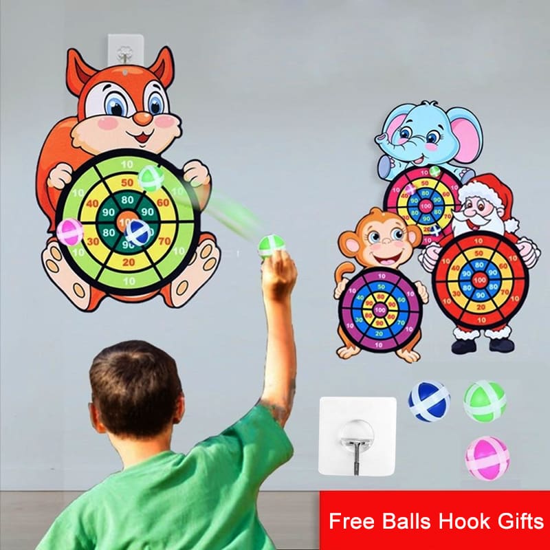 Sticky Ball and Dart Board Toys For Children