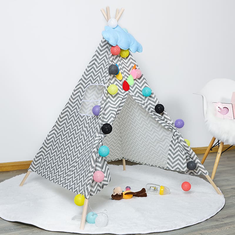 Foldable Wigwam Tent Play Toy for Children