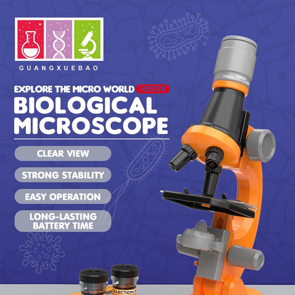 Microscope Science and Exploration Sets Toys for Kids