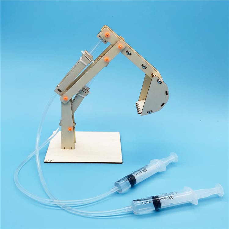DIY Needle Tube Excavator Model Science and Exploration Sets Toys
