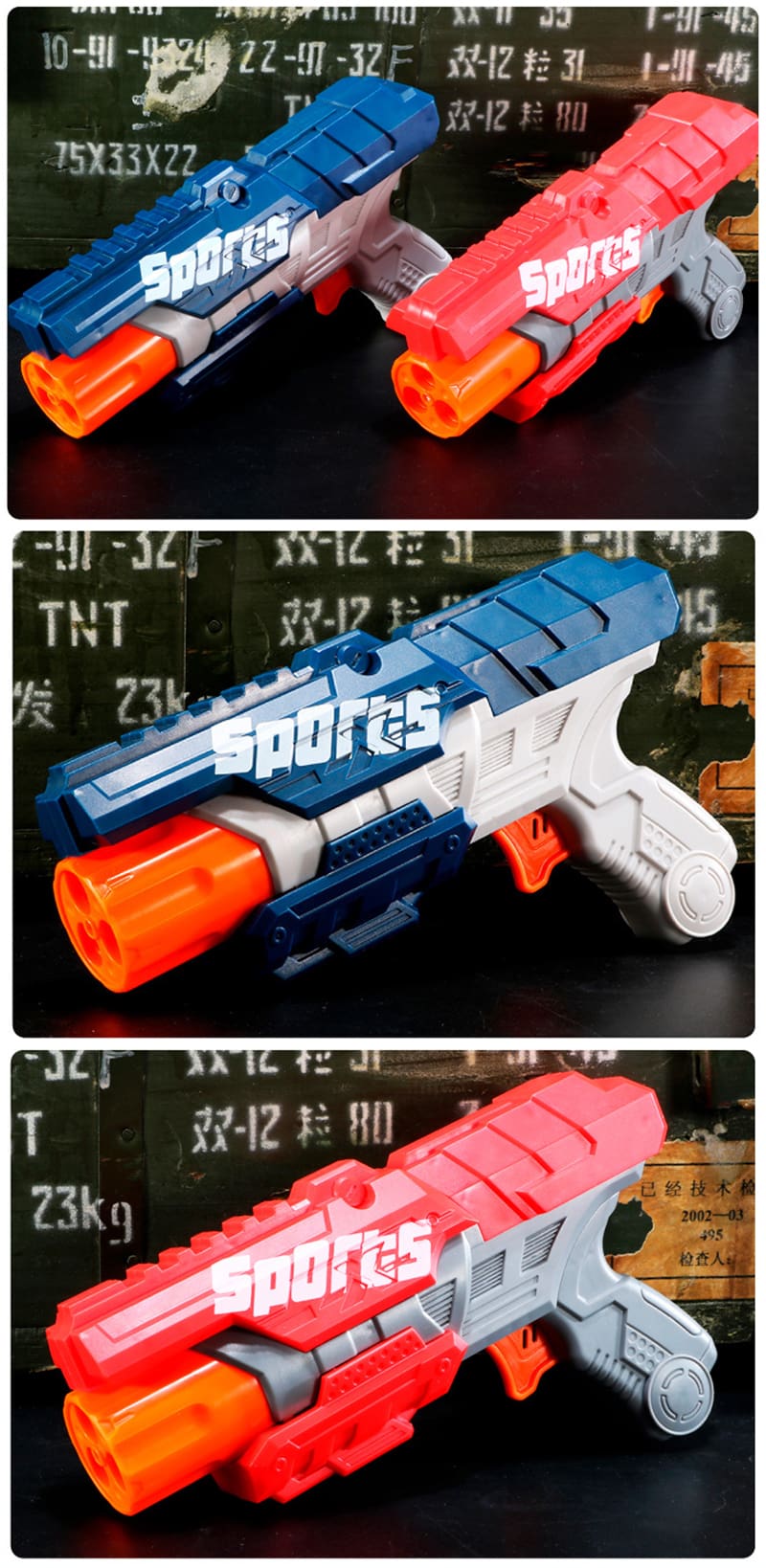 Safety Eva Soft Bullets Guns Toy for Kids