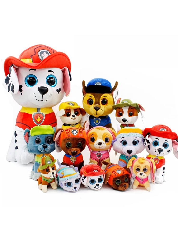 Ty Big Eyes PAW Patrol Dog Stuffed Plush Toys for Kis