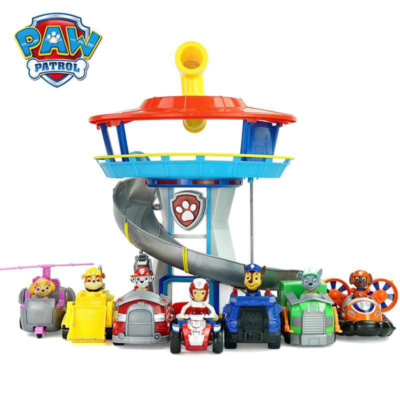 PAW Patrol Model Car and Action Figures Toy Set