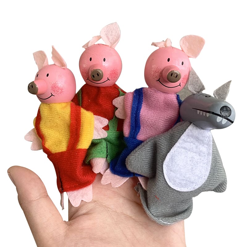 Plush doll Finger Puppets theater Toys for Children Gifts