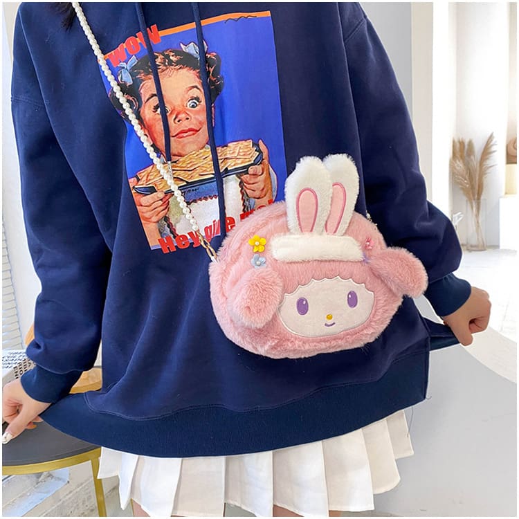 Kawaii Sanrio My Melody Plushie Backpack for Kids - GYOBY TOYS