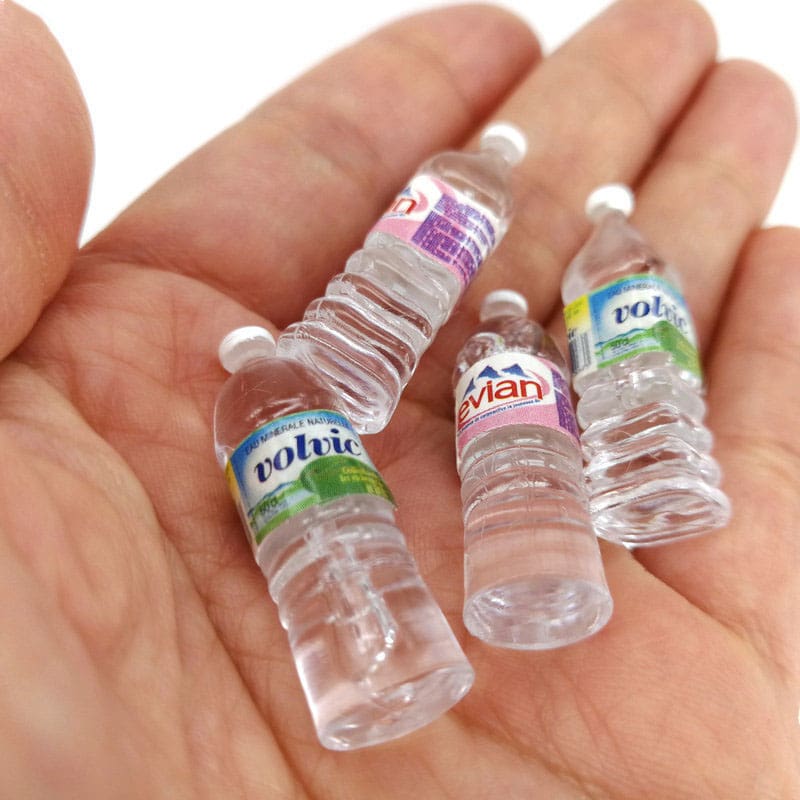 1:12 Miniature Simulation Mineral Water Bottle Toys