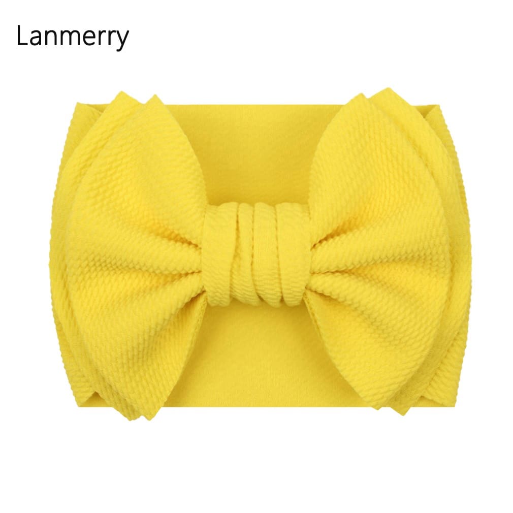 Fashion 7 Inches Big  Hair Bow Headbands for Baby and Girls